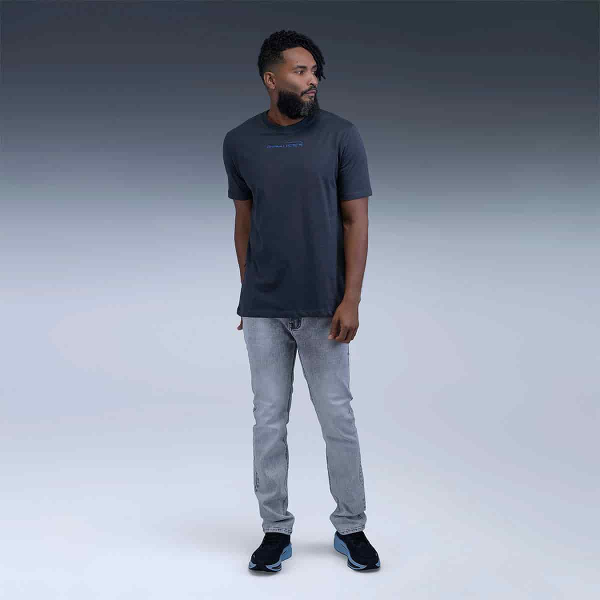 Camiseta Regular Gris - miniatura 4