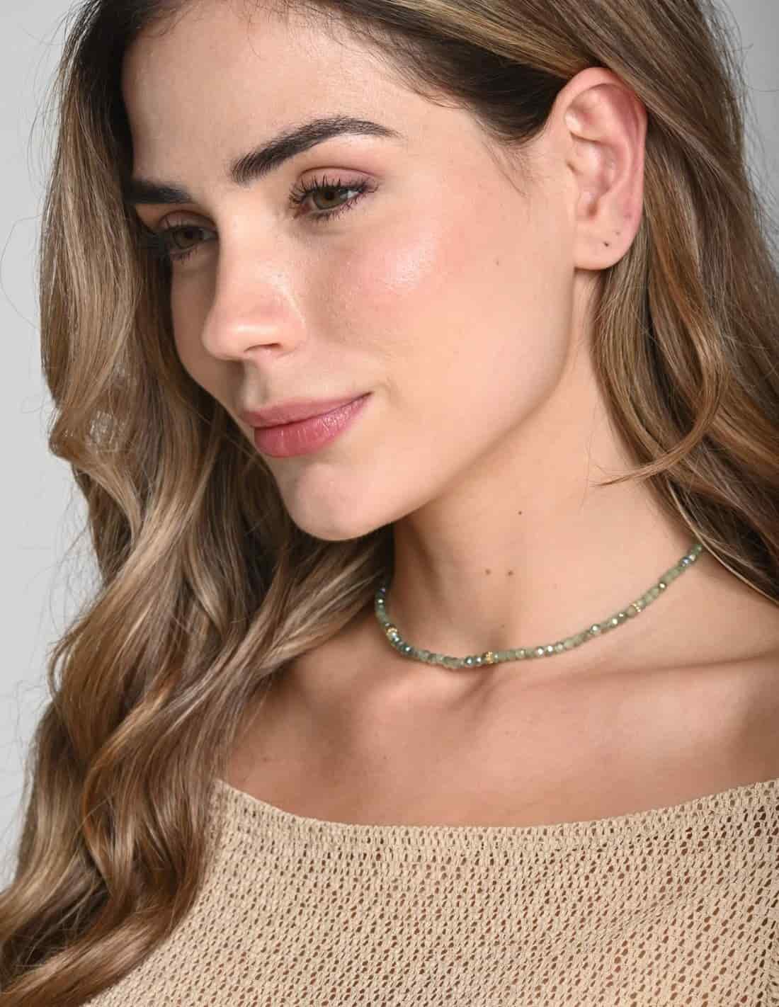 Choker Kiran Mint Green - miniatura 2