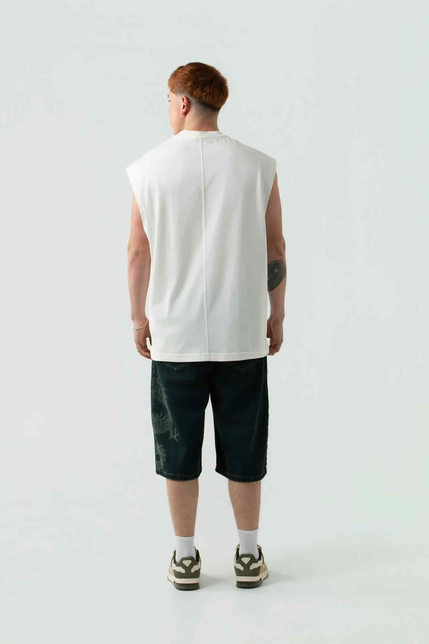 CAMISETA MANGA SISA COLOR IVORY - miniatura 5