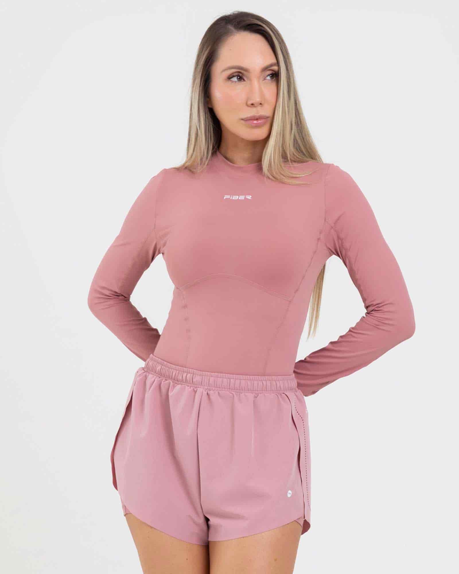 Camibuso sculpt line rosa jasmin move FIBER - miniatura 1