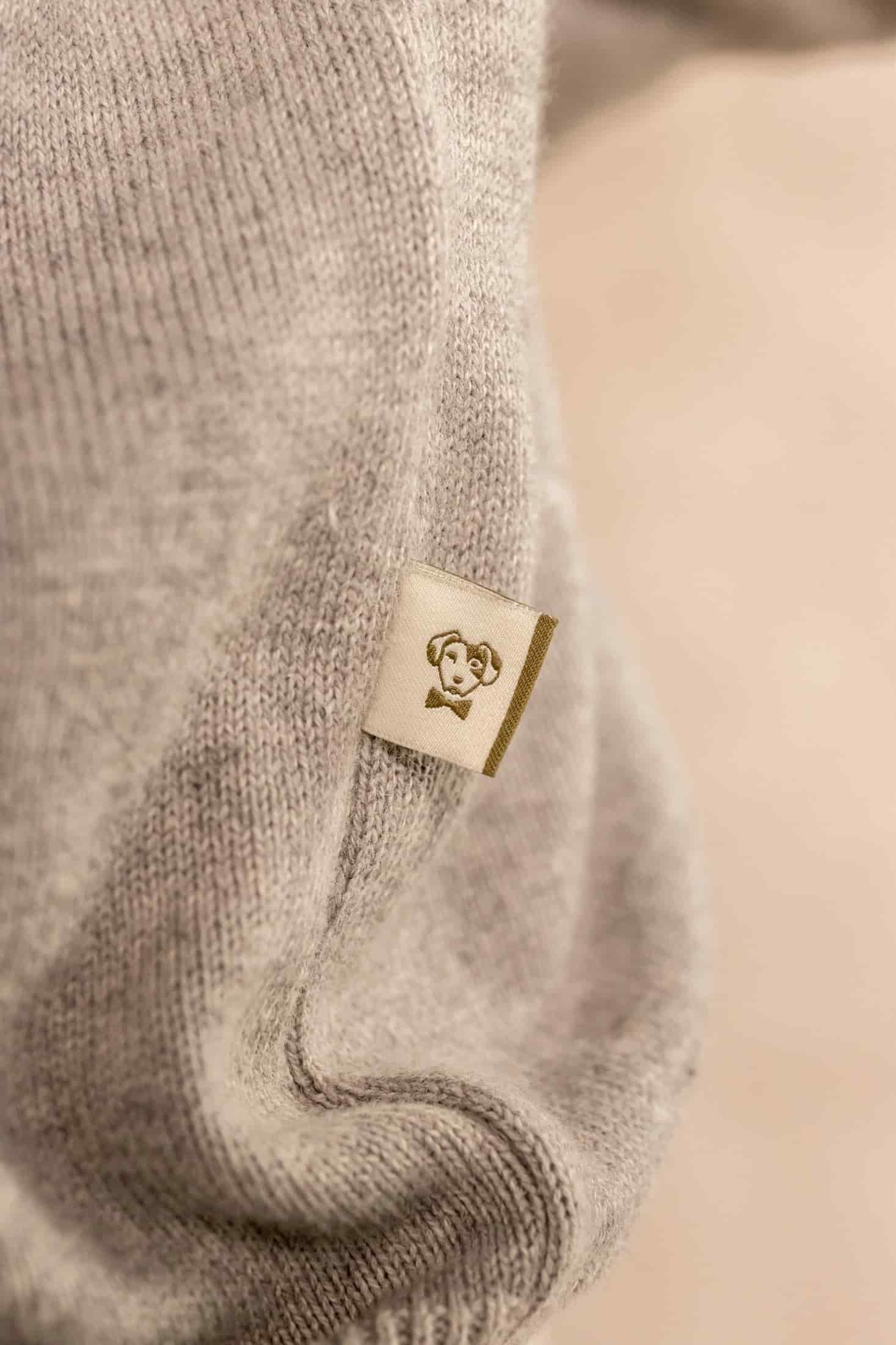Halfzip Algodon Peinado Antiarrugas Gris Claro - miniatura 3