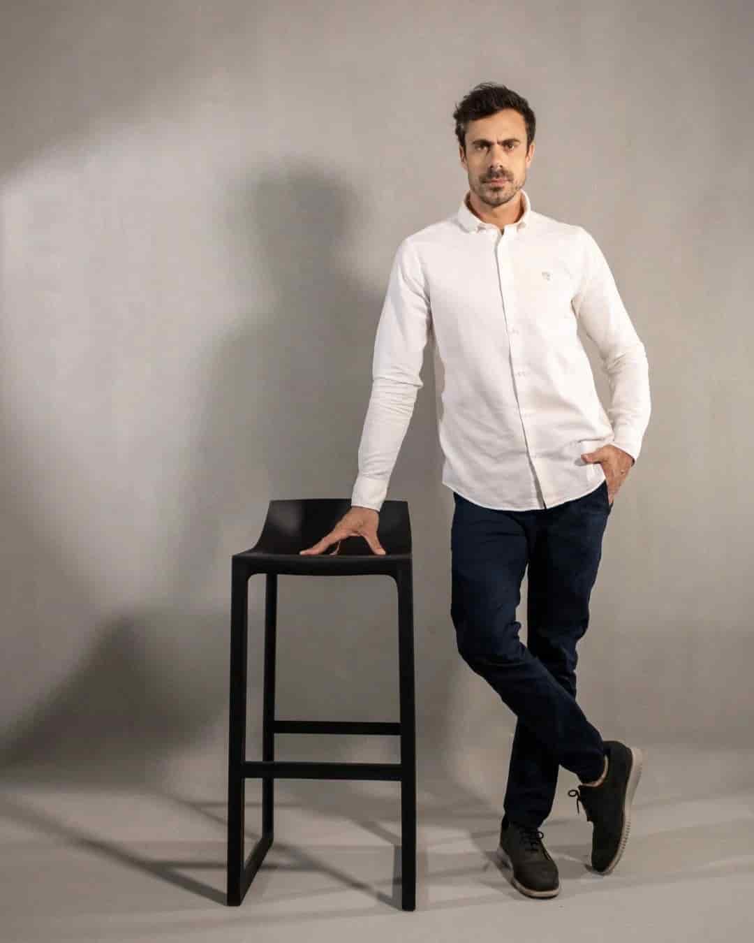 Pantalon Elastico Azul Navy - miniatura 7