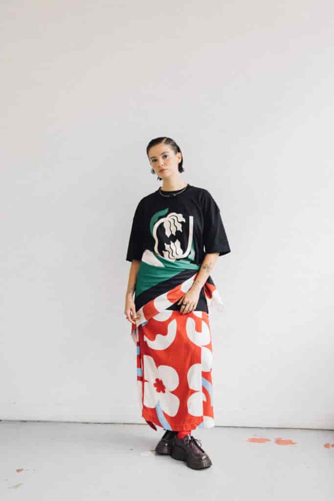 T-shirt Oversize Danza de Iris - miniatura 7