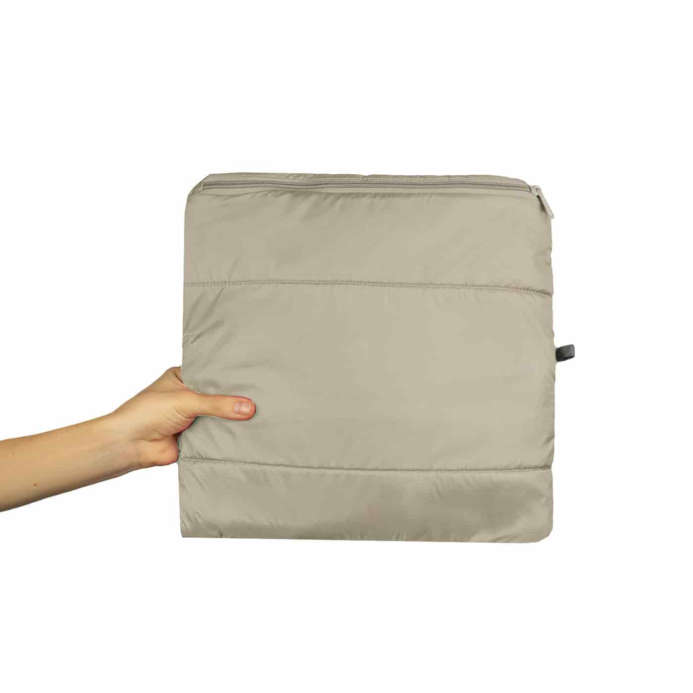 Morral Mochilero Pequeno Citybags Beige - miniatura 2