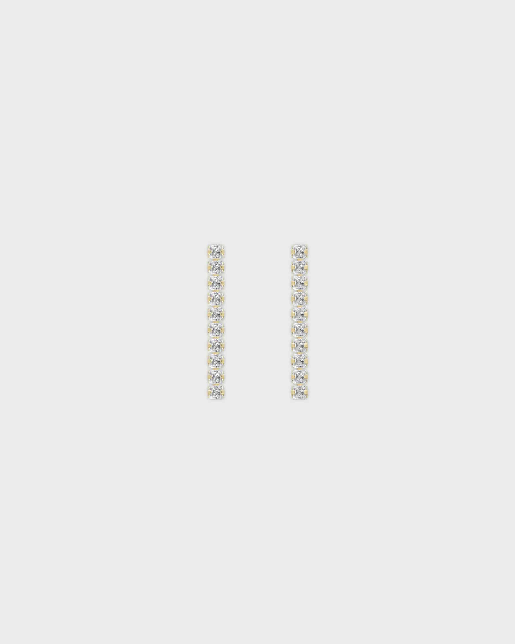 Aretes Midi Cristales - miniatura 1