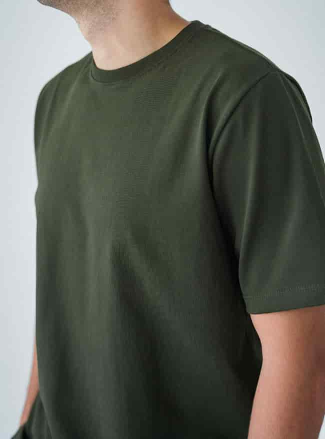 Camiseta Hombre Regular Fit - Militar - miniatura 3