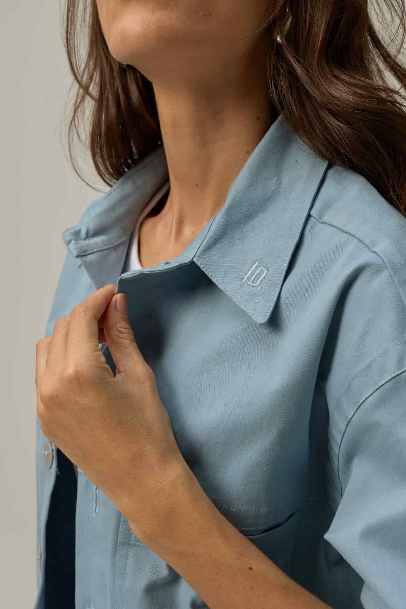 Camisa Lona | azul piedra - miniatura 2