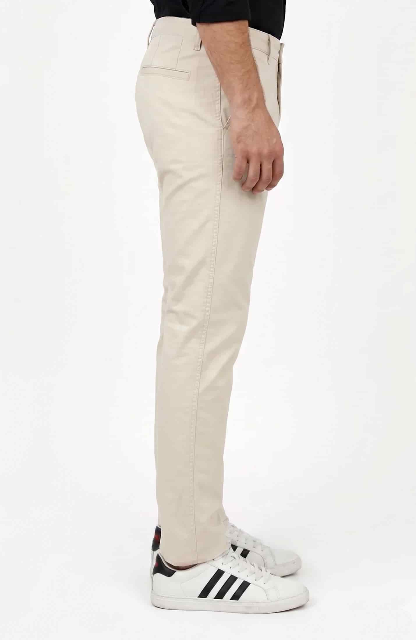 PANTALÓN DRILL CAQUI PARA HOMBRE - miniatura 3