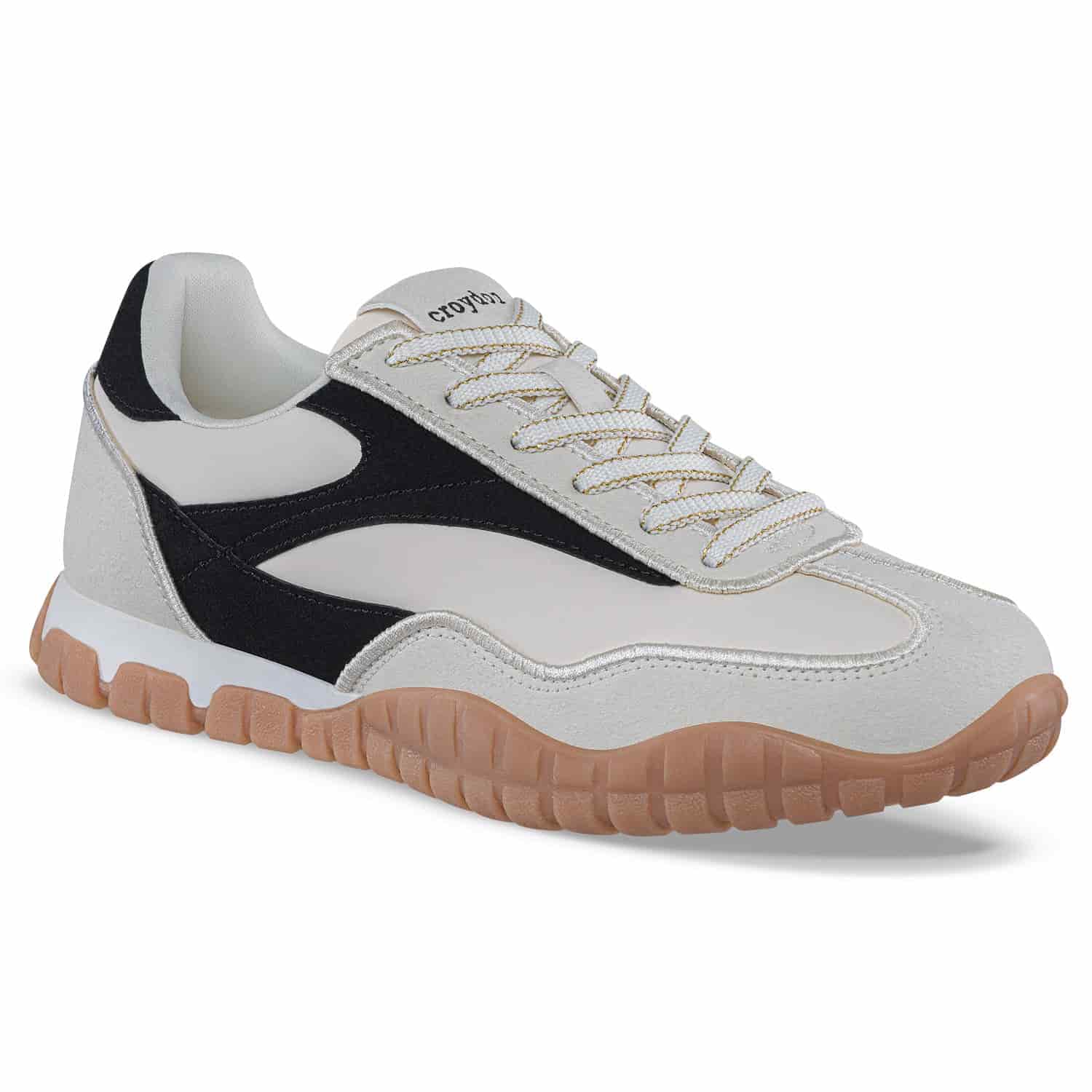 Tenis Urbanos Zilmo Marfil Croydon Para Mujer - miniatura 1