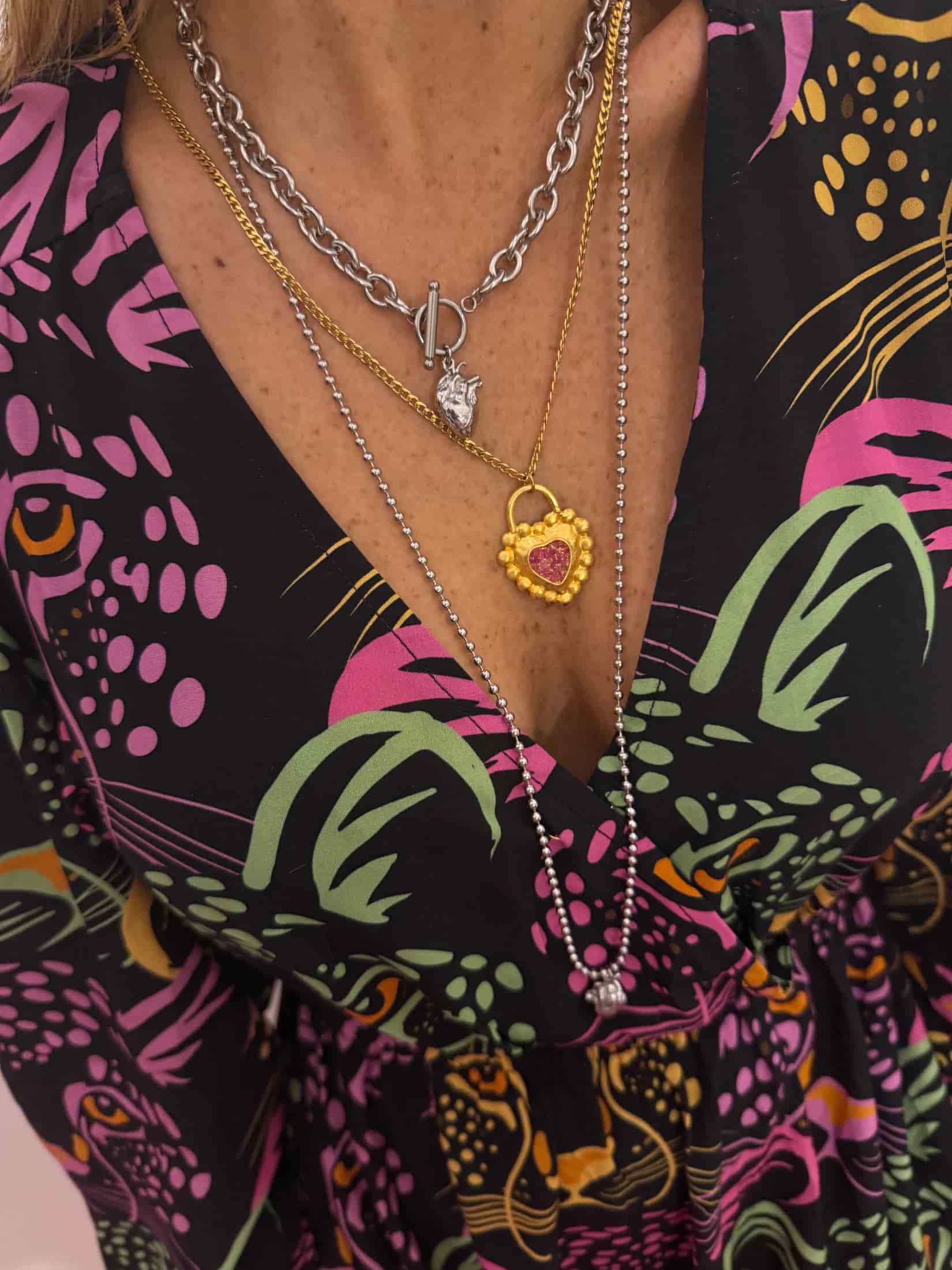 Chunky BlingTOMIC Glow Necklace - miniatura 1