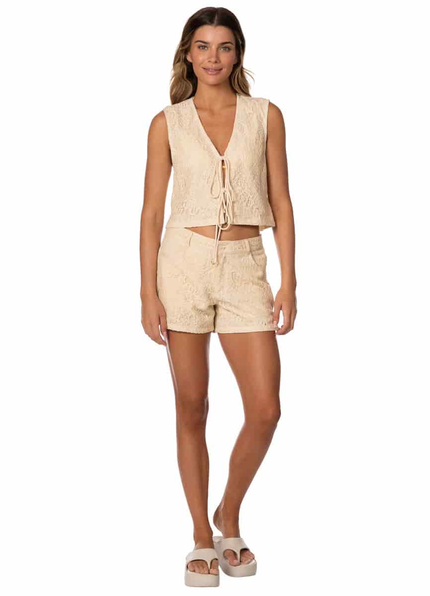 Maaji White Petal Apoli Shorts - miniatura 4