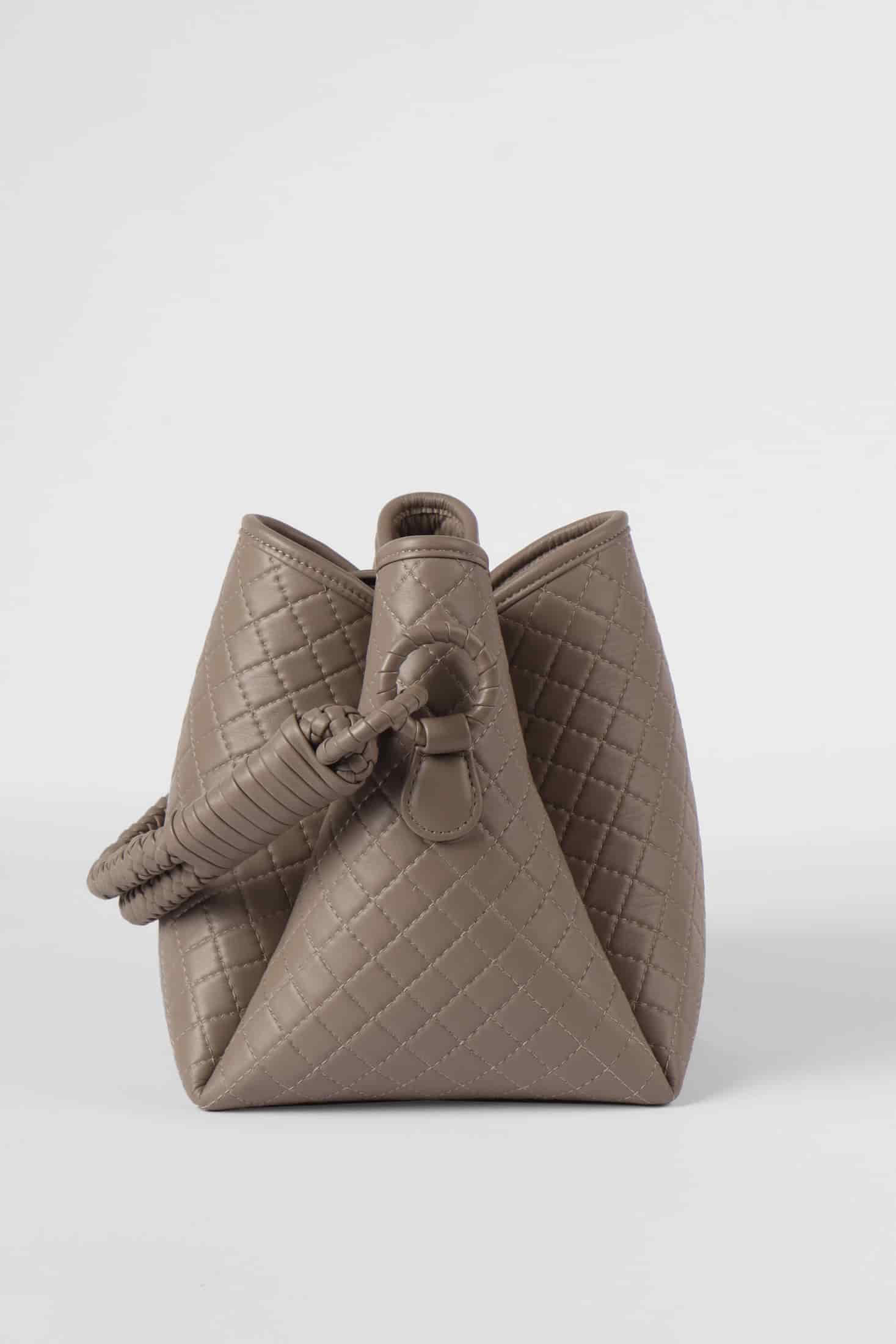 Tulip Bucket Bag, Taupe - miniatura 2
