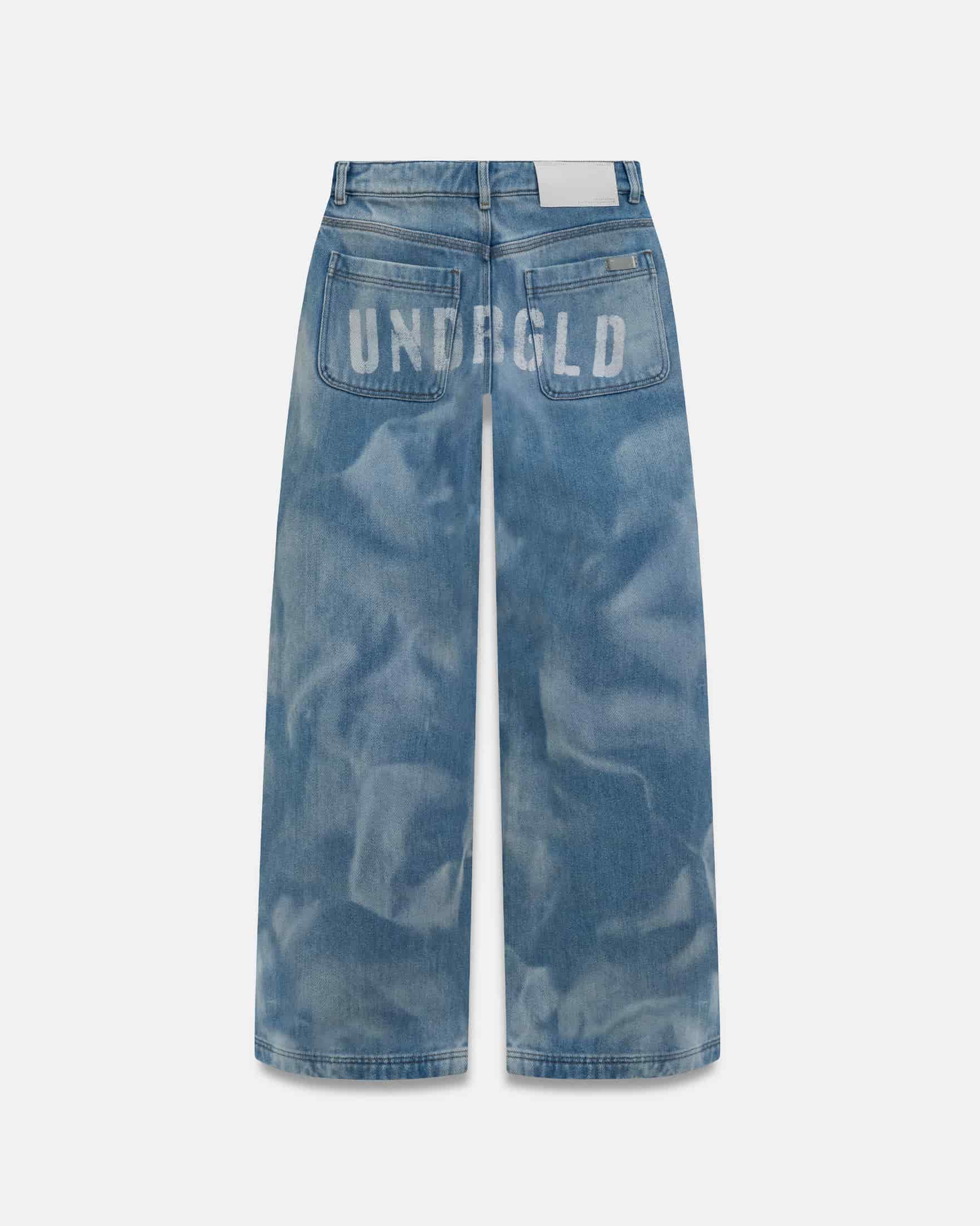 W Basics Wide Jeans Blue - miniatura 1