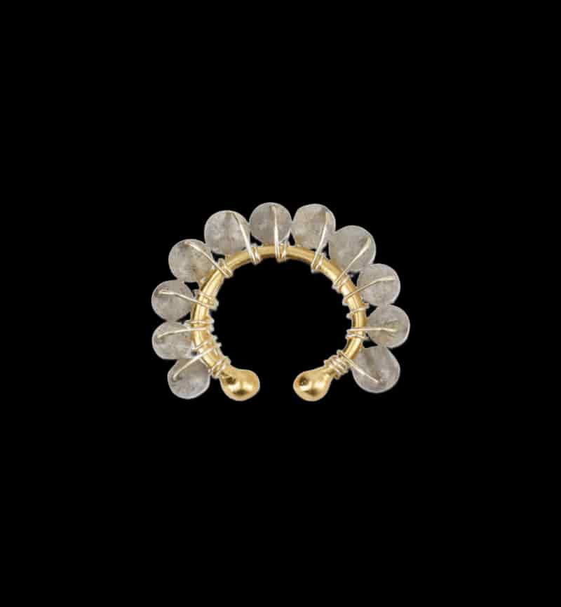 Ear Cuff de Labradorita Grande - miniatura 1