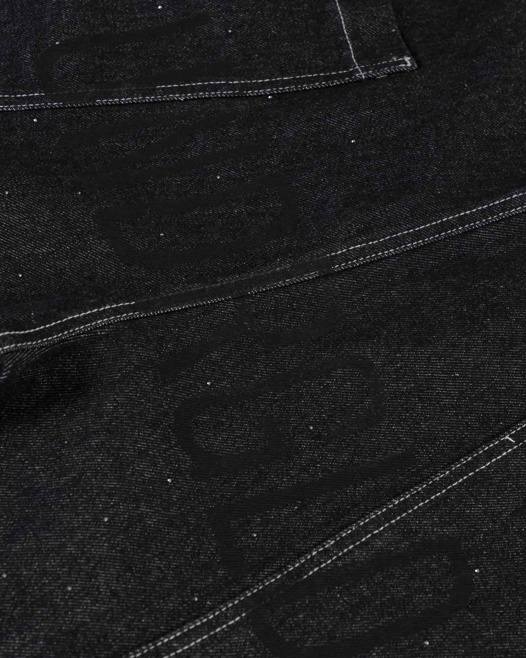 Basics UNDRGLD Jorts Black - miniatura 4