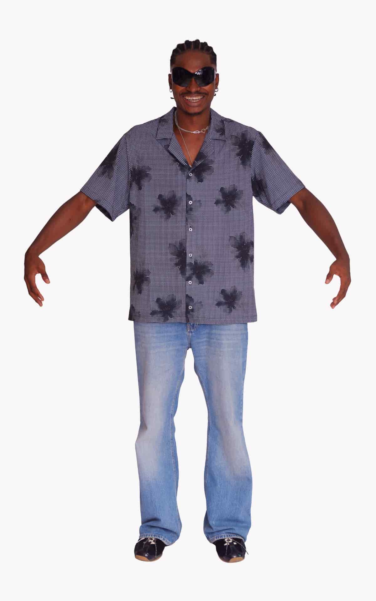 DISTRESSED CAMP SHIRT - miniatura 3