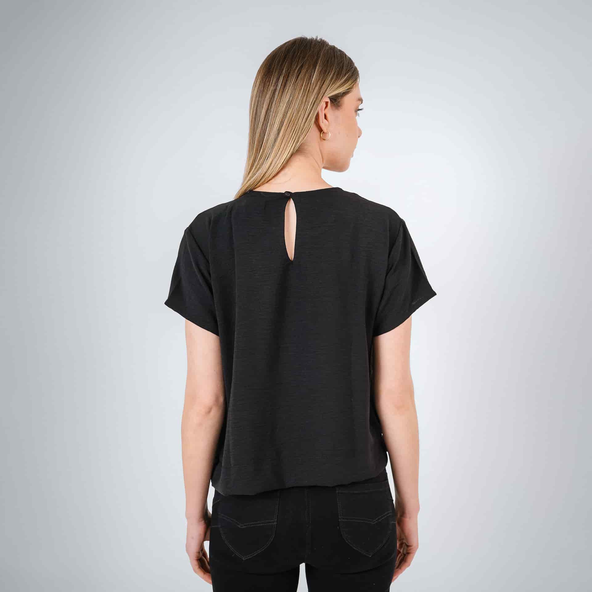 Blusa Cuello Redondo Manga Corta - miniatura 7