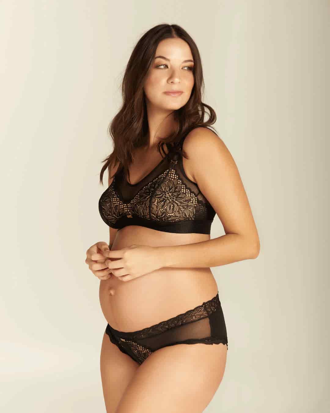 Panty cachetero tiro alto - ALMOND NEGRO - miniatura 4