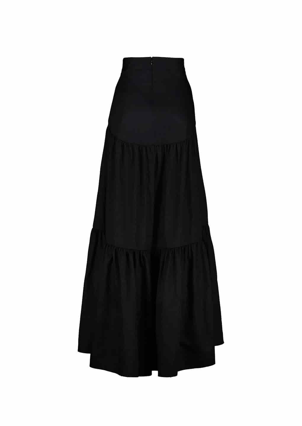 Tuna Skirt Black Pima - miniatura 2