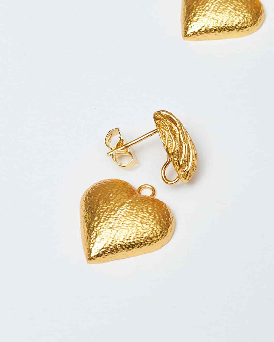 Double Heart Earrings - miniatura 1