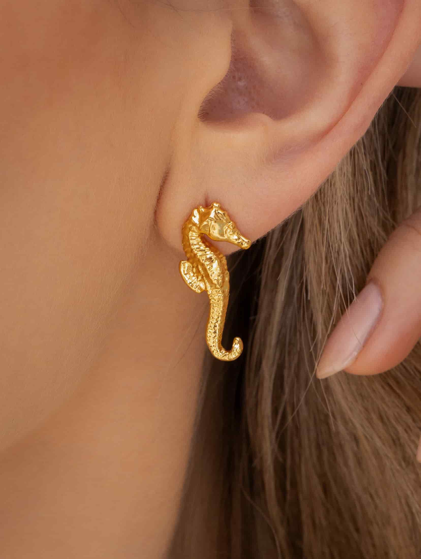 Aretes Caballito de Mar - miniatura 1