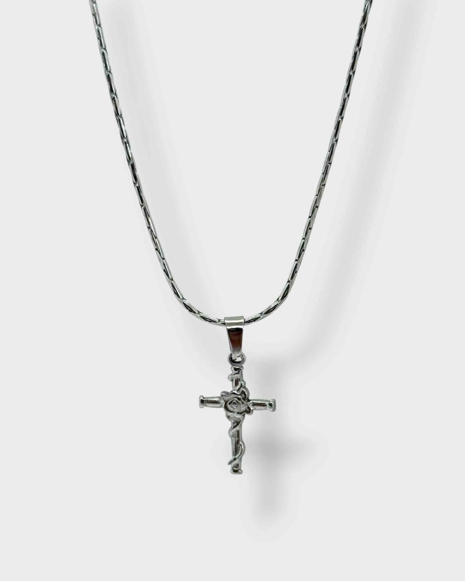 Cross n’ Rose - Silver - miniatura 7