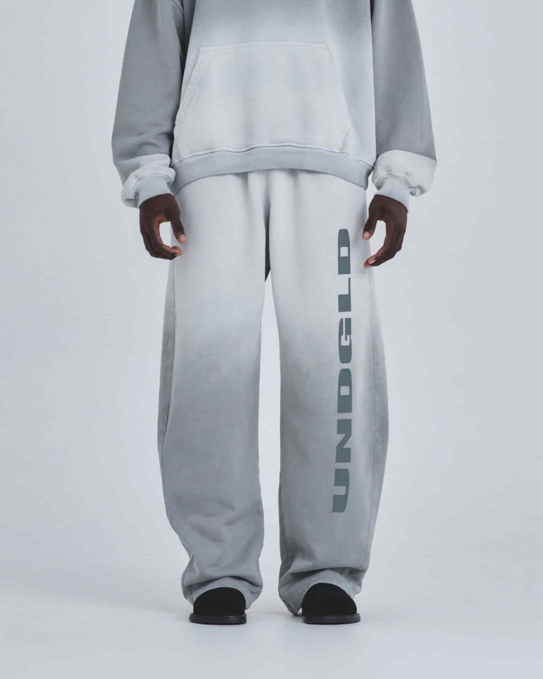 Holy Sate UNDGLD Barrel Sweatpant Faded Gray - miniatura 2