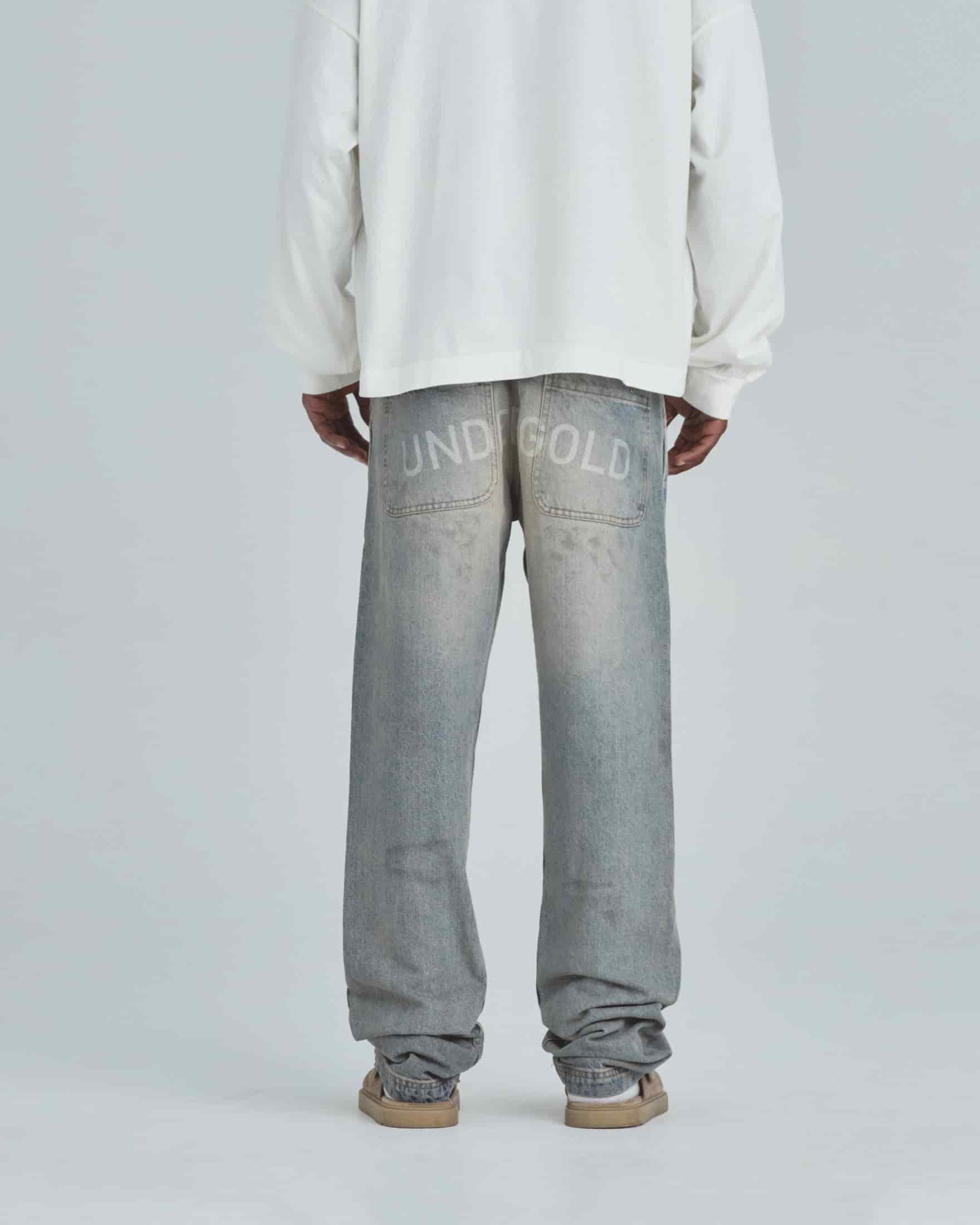 Line Basic Slim Fit Jeans Dirty Blue - miniatura 7