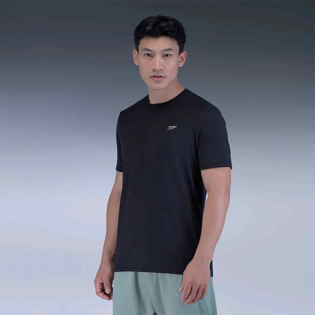Camiseta Deportiva Negra - miniatura 3