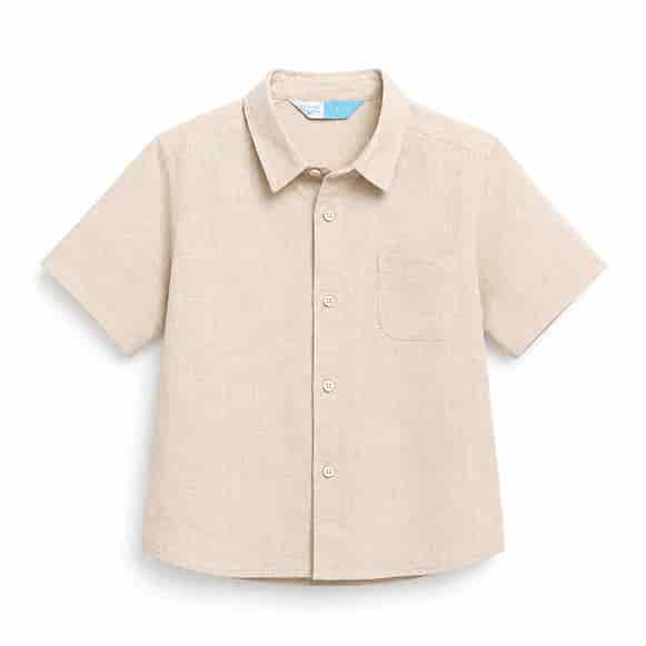CAMISA MC LINO LISA NINO - miniatura 1