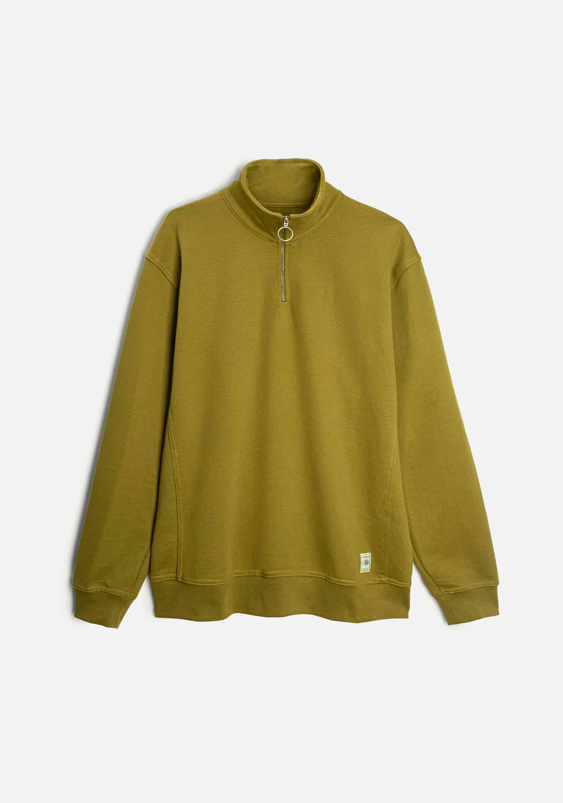 Buzo H Half Zip Oliver Verde Olive - miniatura 1