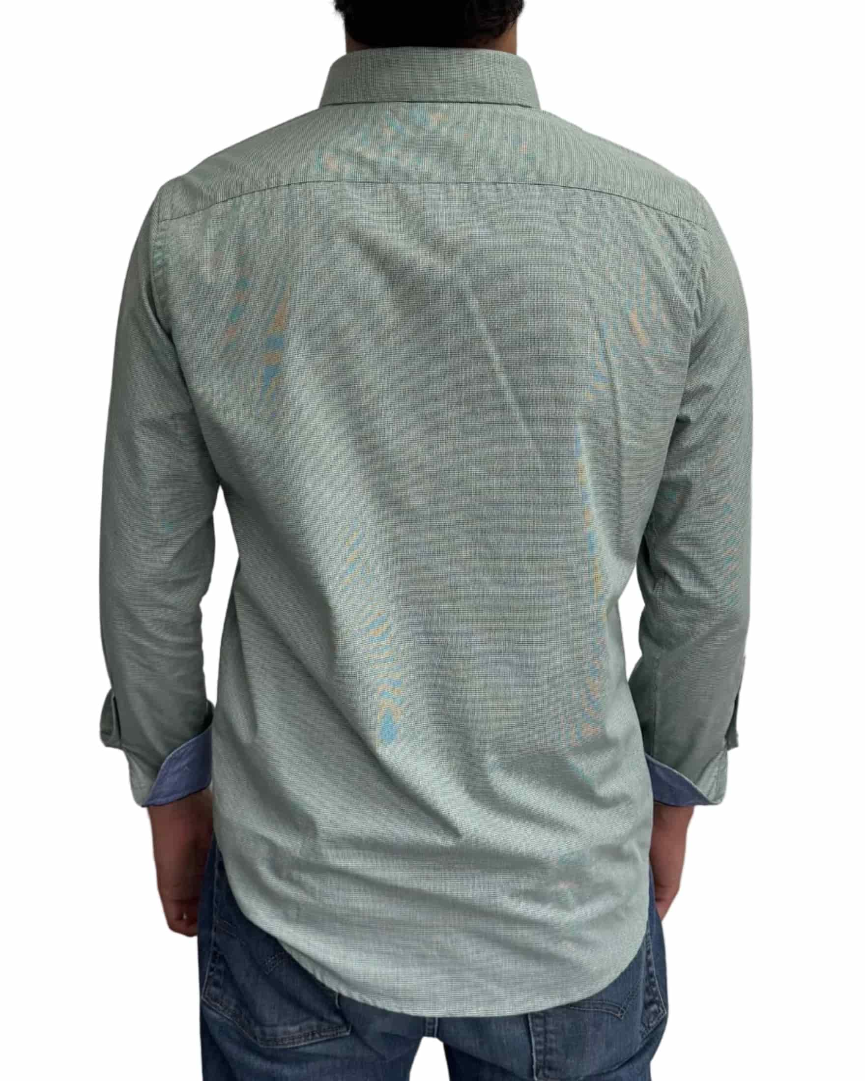 Camisa Punteado Verde - miniatura 5