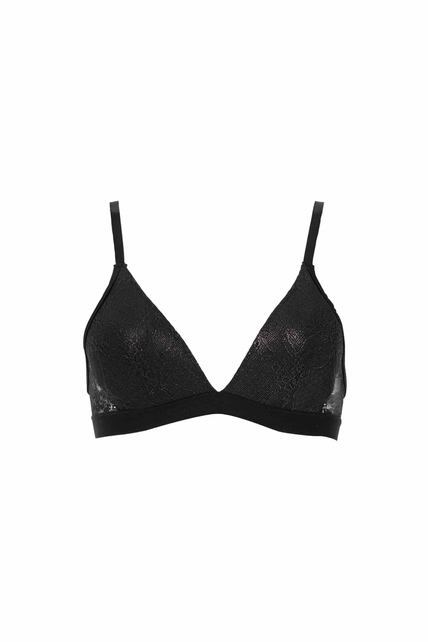 BRALETTE CON COPA ELLIPSE NEW CLASSICS NEGRO - miniatura 4
