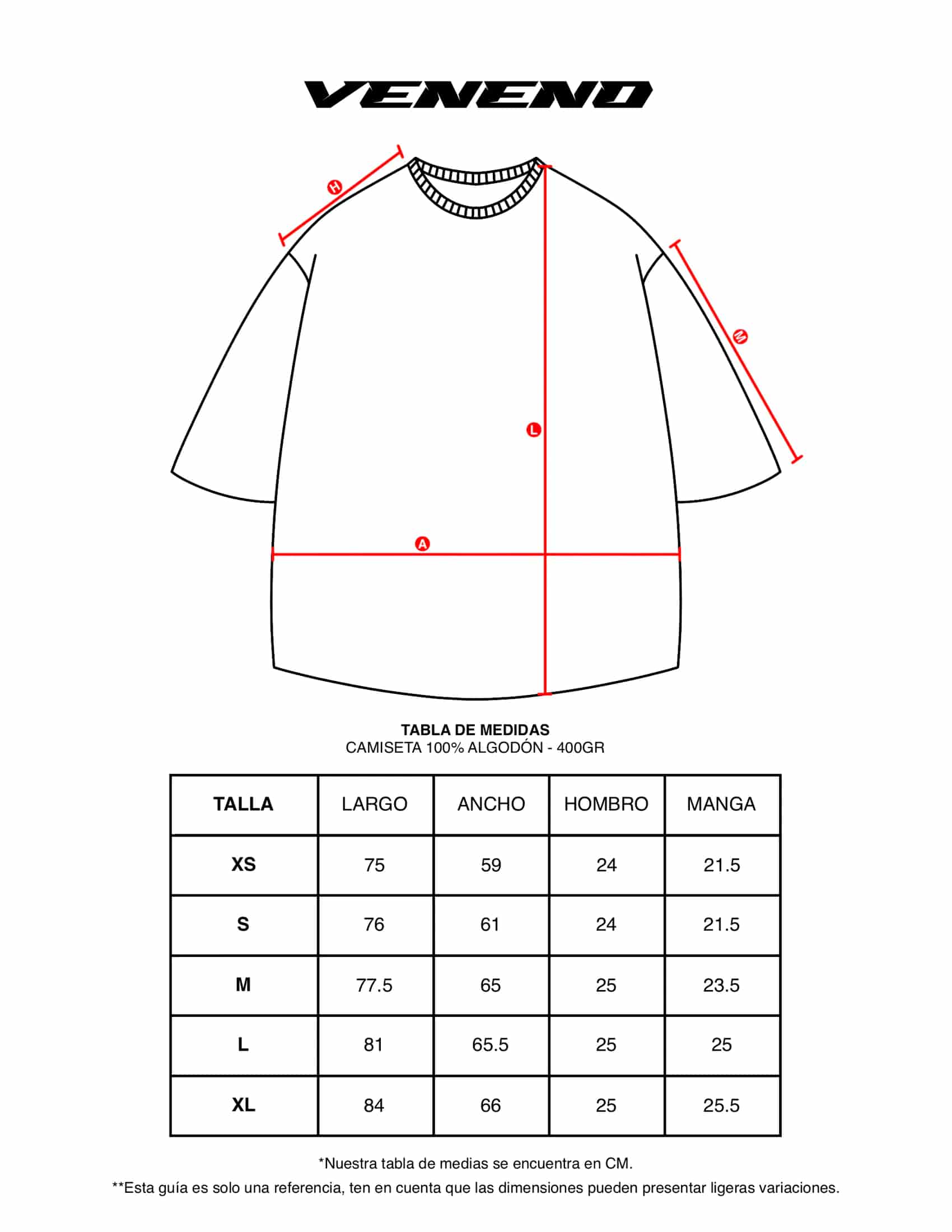 VENENO CAMISETA ESPIGA - miniatura 6