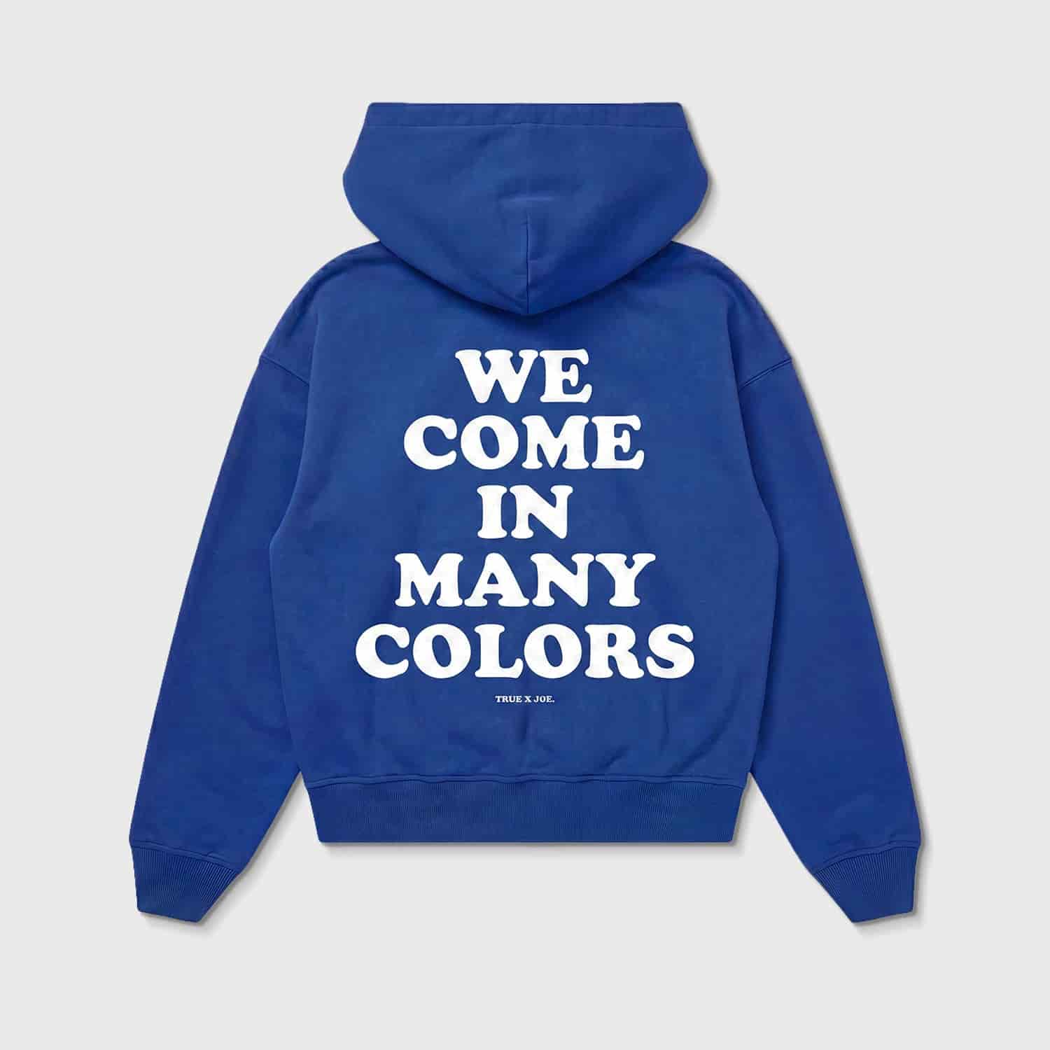 Joe x True Hoodie - Blue - miniatura 1