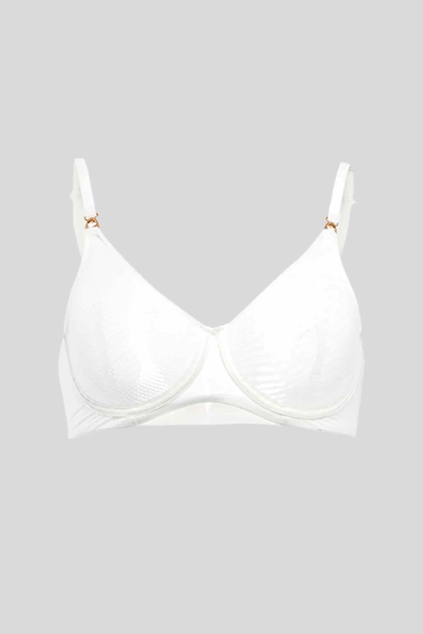 BRASIER ELLIPSE EN TUL CON ARO INVISIBLE ULTRA COMODO ALMA LIMPIA CRUDO - miniatura 3