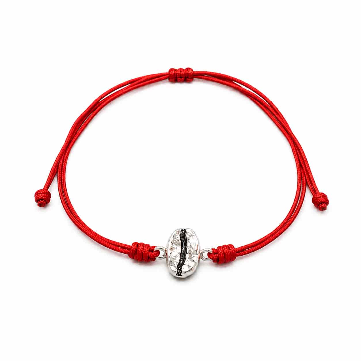 Pulsera grano de café Caturra en plata - Vamos cafeteros - miniatura 2