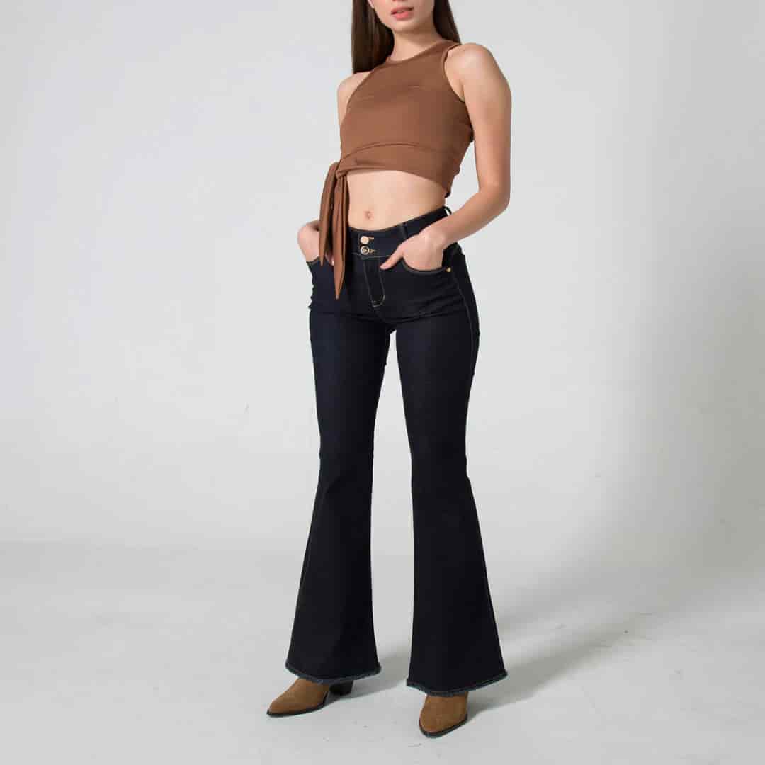 Blusa Crop Manga Sisa Slim Dalia - miniatura 9