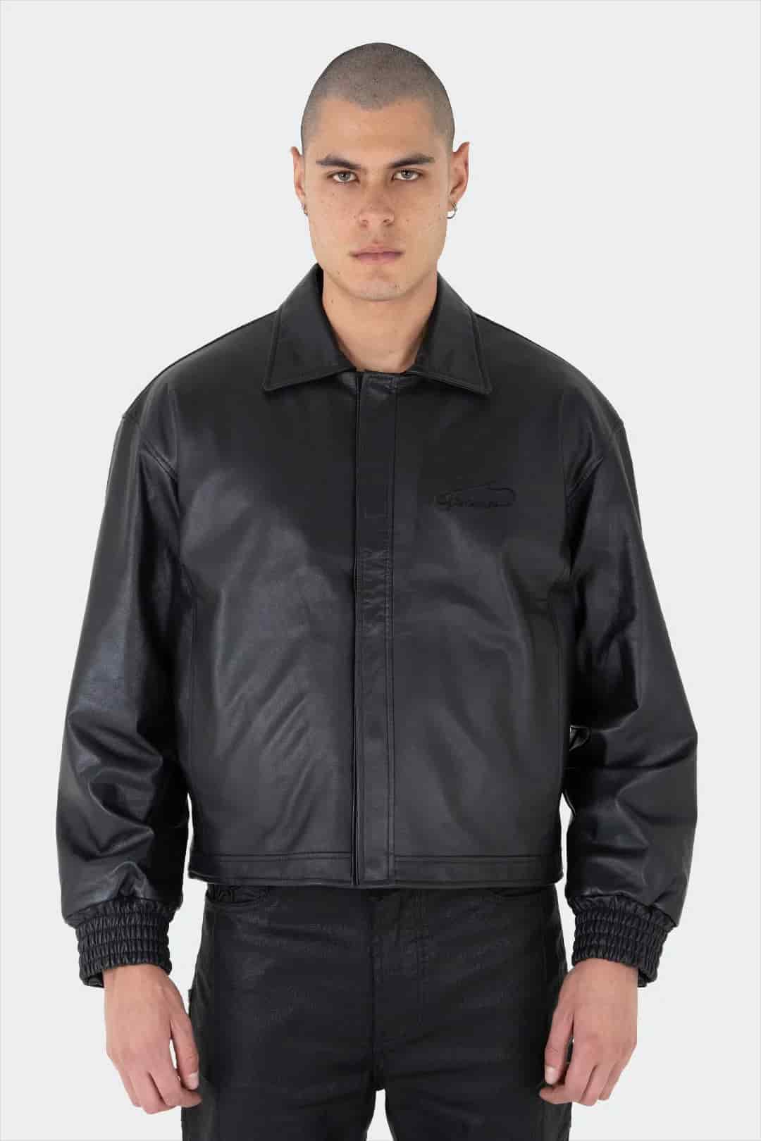 VENENO CHAQUETA DE CUERO NURSE - miniatura 1