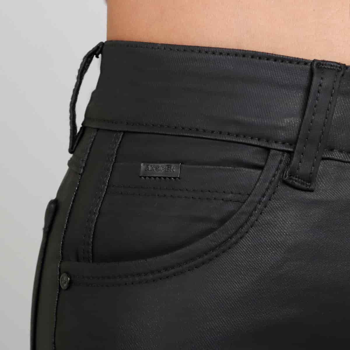 Skinny Axspen Efecto Piel  AX-2998 Negro - miniatura 3