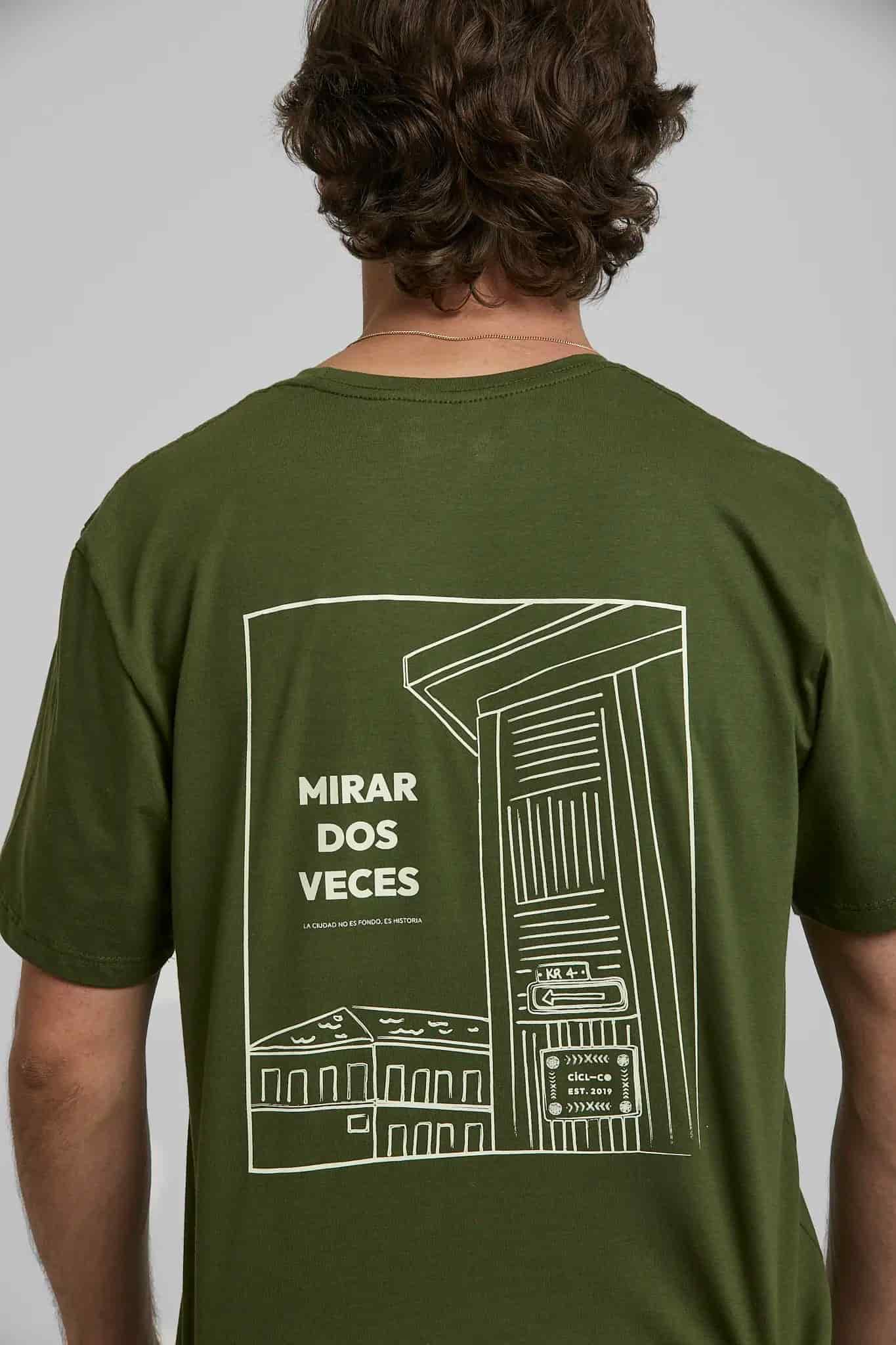 Camiseta Mirar dos Veces Verde - miniatura 2