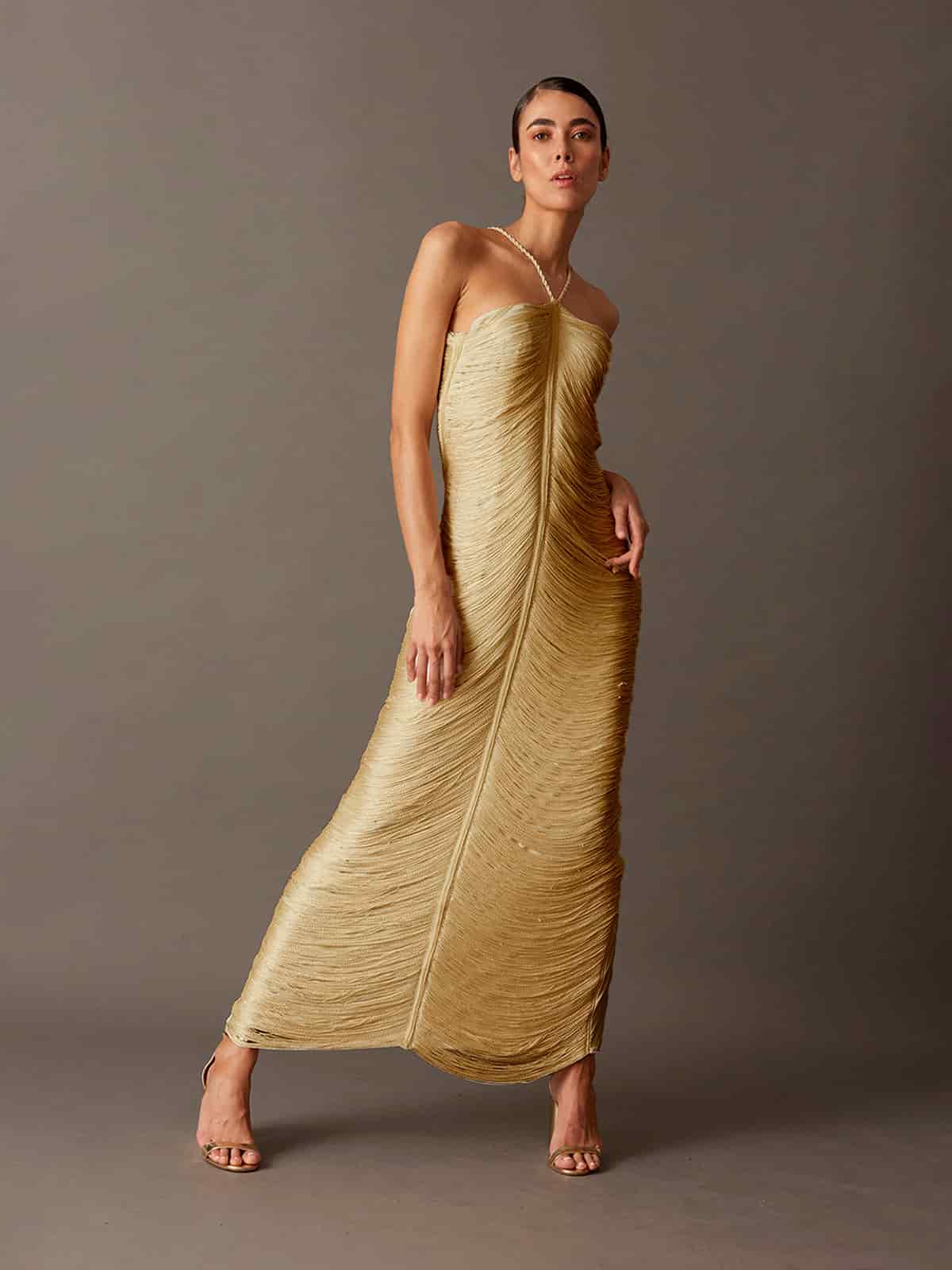 VESTIDO JADE LARGO - miniatura 3