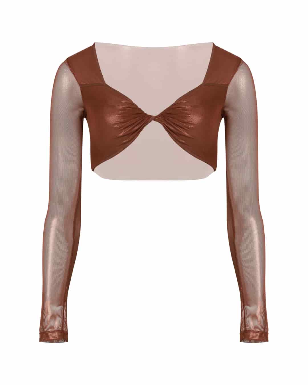 Crop top - GALA COBRE: Tallas S-M-L - miniatura 2