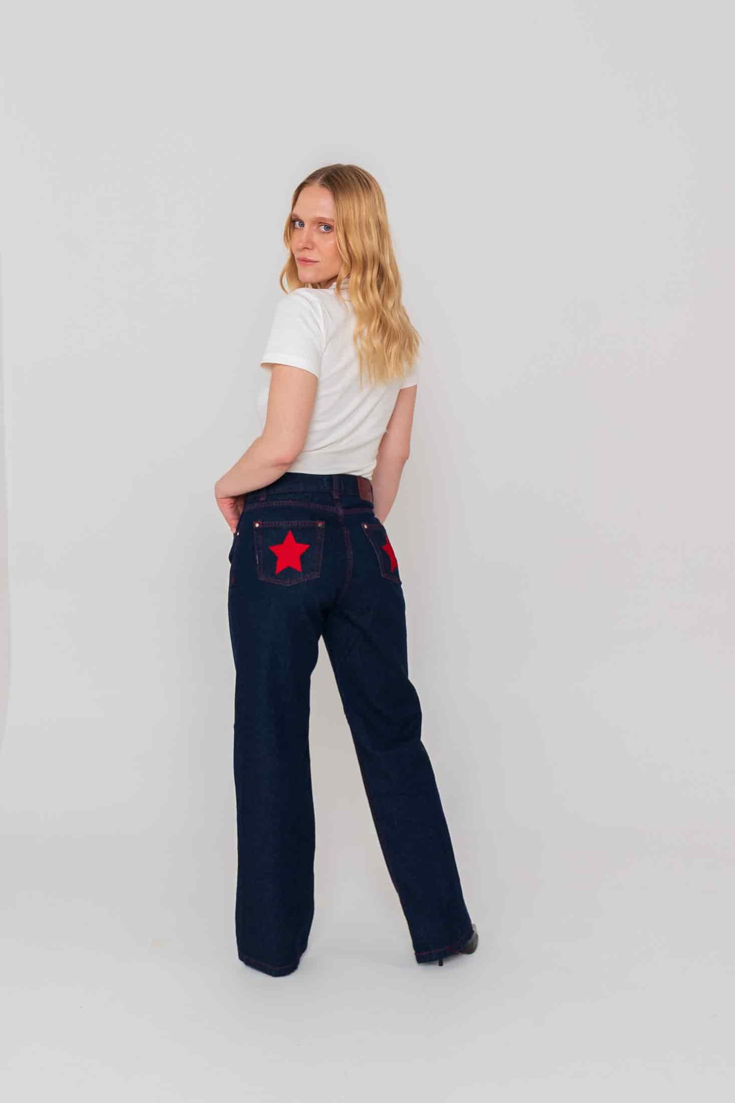 Red Double Star Jeans - miniatura 6