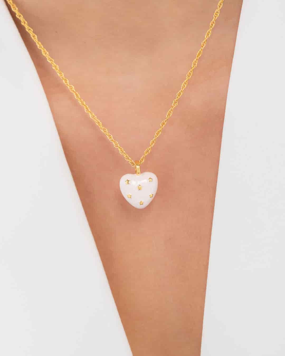 Collar Corazón Nude - miniatura 6