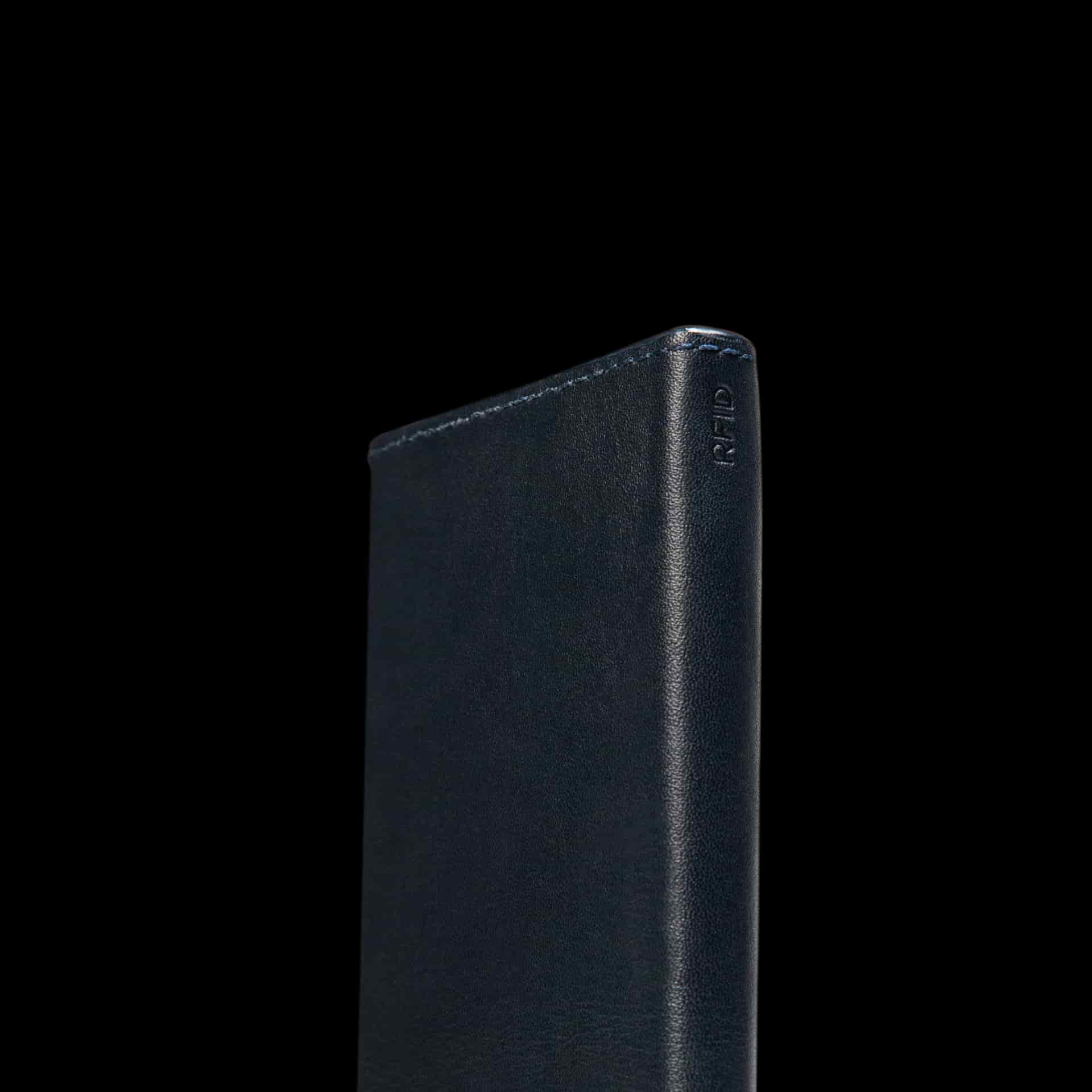 Billetera OneClick (Azul) — Con Grabado de Iniciales - miniatura 3