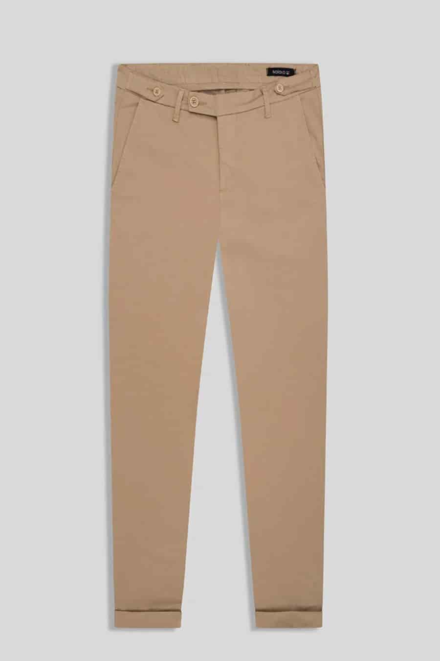 Men's cotton pants beige mauro - miniatura 9