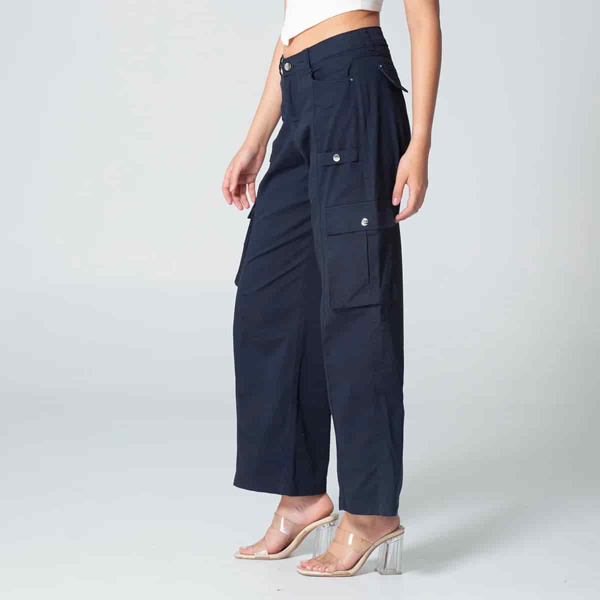 Pantalon Dril Wide Leg Solid - miniatura 3