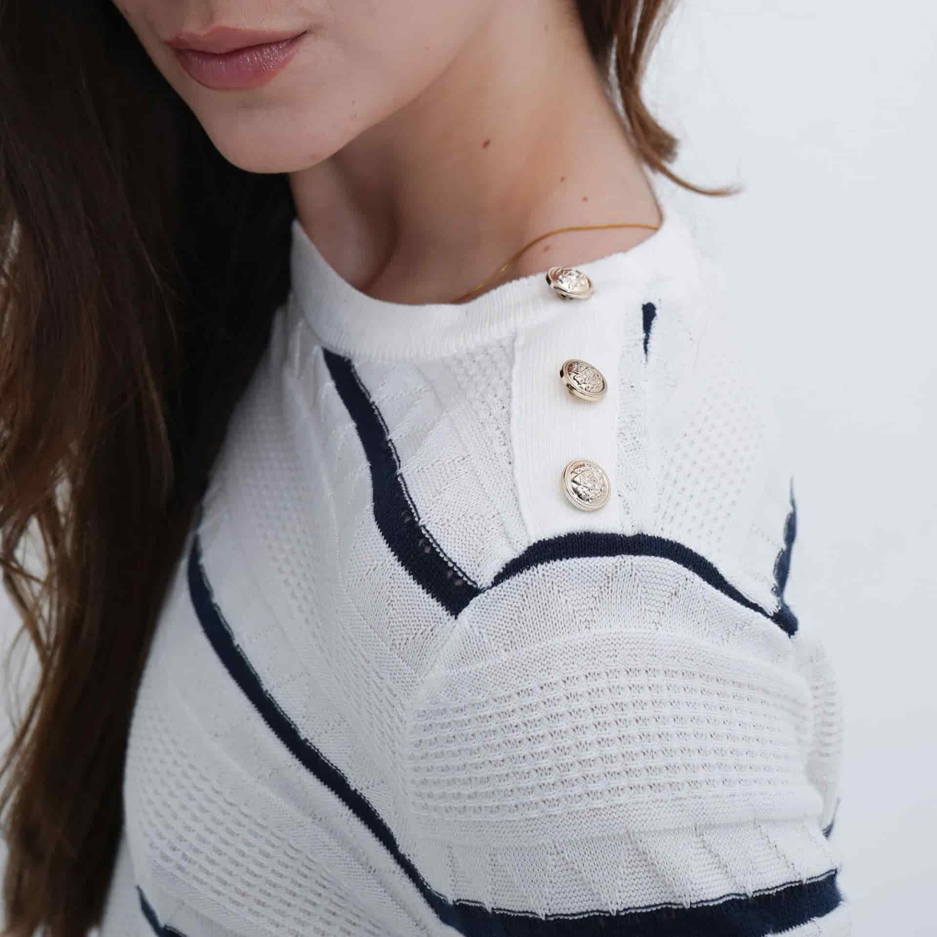 Sweater Cuello Redondo Manga Larga - miniatura 5