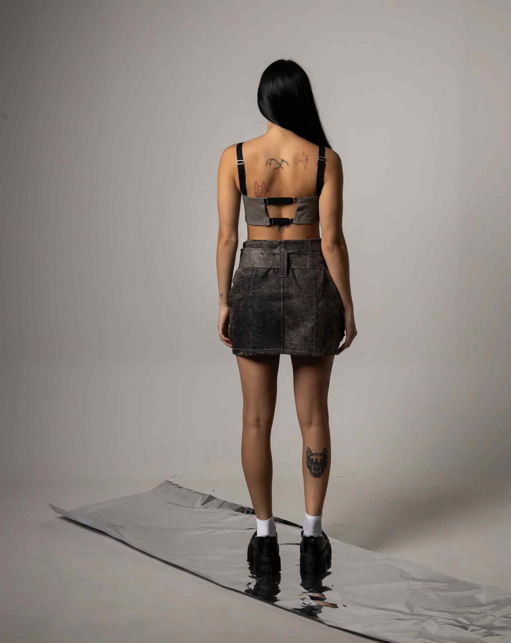 Top Marie- Gris - miniatura 4
